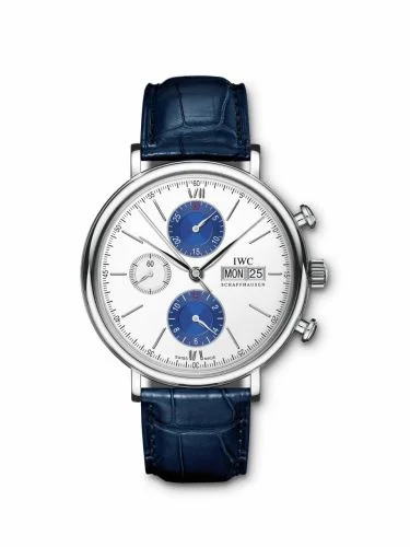 IWC Portofino Chronograph Stainless Steel / S.Y. Lee IW3910-34 (IW391034)